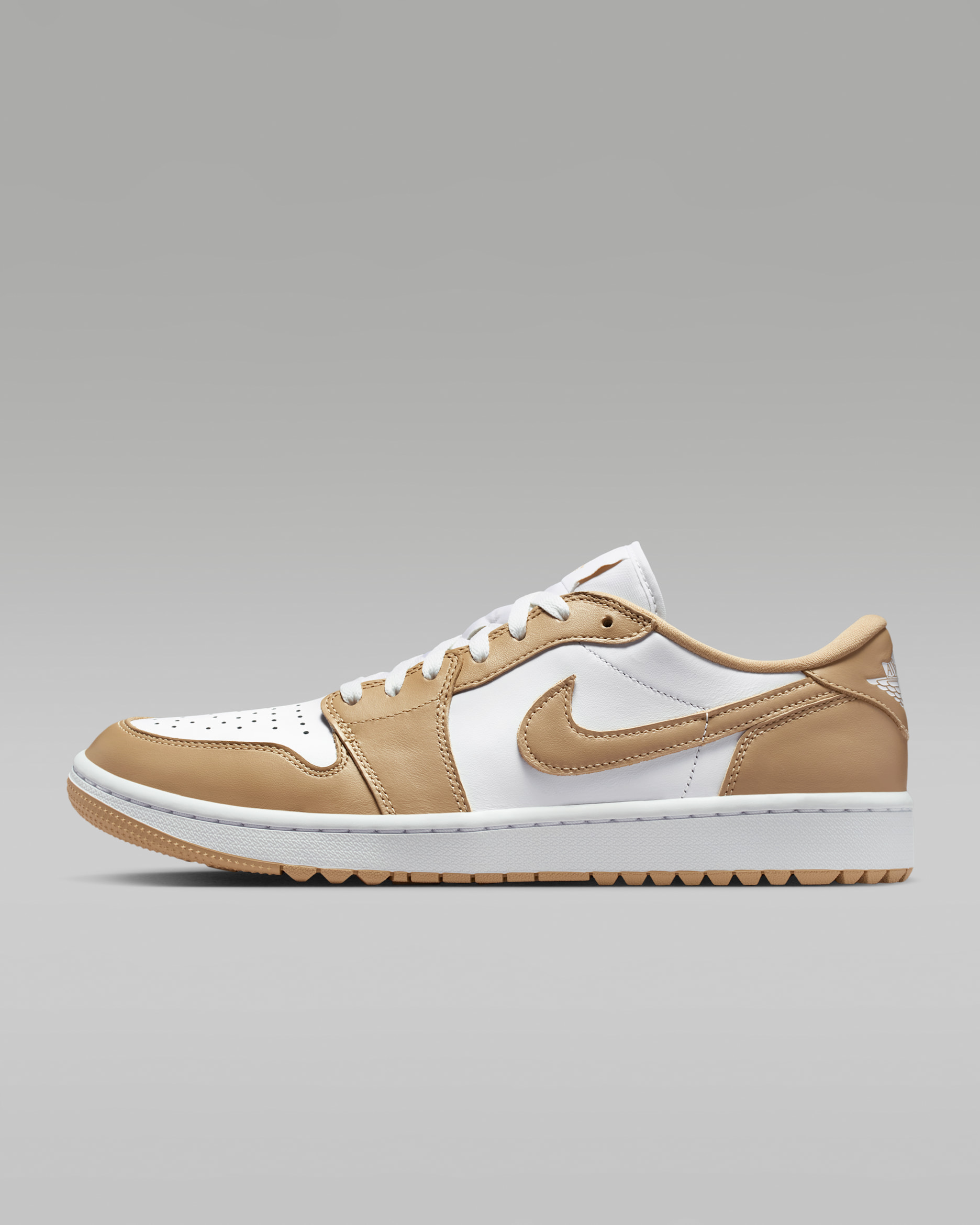 シューズ(男性用) nike air jordan 1 low G golf  toe Nike Air Jordan 1 Low G Golf Shoes – BigShoes